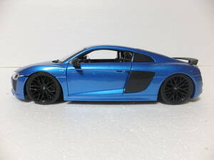 1/18　マイスト　アウディー　R8　V10　Plus　ブルー　箱なし美品　カスタム