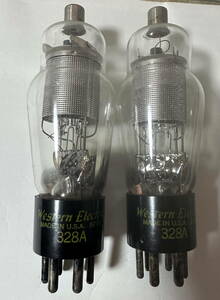 Western Electric 5極管 328A スモールパンチ2本