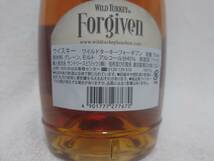 WILD TURKEY Forgiven ワイルドターキー フォーギブン 　バッチNo.303　　 750ml / 45.5%_画像4