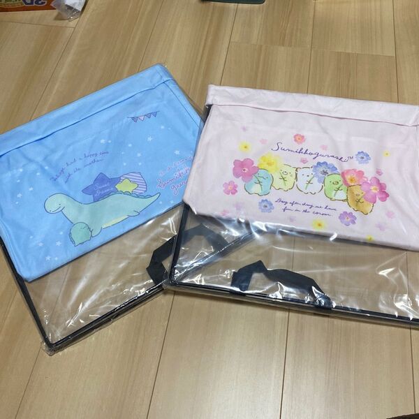 すみっコぐらし ポケット付きマルチ収納ラック2種