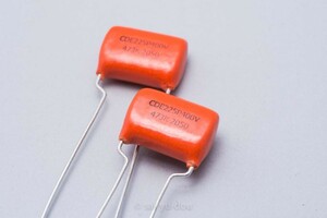 在庫処分特価　オレンジドロップ　Orange Drop　225P　0.047μF／400V　新品2個セットB