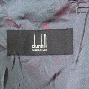 ダンヒルdunhill ORDER MADE■ウール テーラードジャケット シングル サイドベンツ /大丸■■ブラック ※NK4119112の画像5