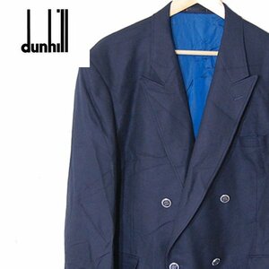 ダンヒル オーダーメイド dunhill ORDER MADE■ウールテーラードジャケット/日本製■■ネイビー系 ※NK3d28237