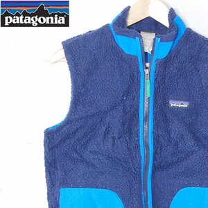 パタゴニアpatagonia■レトロX ボアフリース ベスト ジップアップ 65618■XL■ネイビー ※NK3d28310