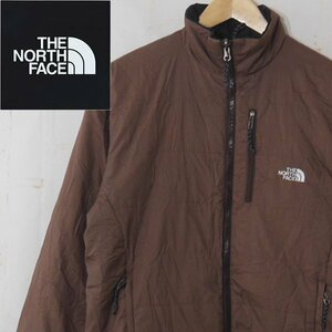 ノースフェイスTHE NORTH FACE■ライトライダージャケット 中綿入り ポリエステル ジップジャケット NY17100■S■ブラウン ※NK4119040