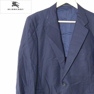  Burberry p low Sam Burberrys* PRORSUM# wool tailored jacket single C-TK83 #96-92-165BE4# navy *NK4119185