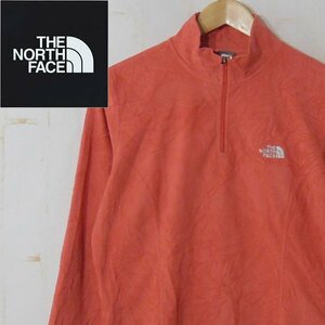 ノースフェイス THE NORTH FACE■フリースプルオーバー■L/G■オレンジ系 ※NK4119255