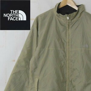 ノースフェイスTHE NORTH FACE■中綿入り ナイロン ジップジャケット 裏フリース NP16003 /ゴールドウィン■LL■カーキ系 ※NK4119276