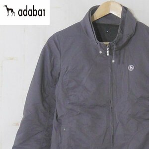 アダバット adabat■ライナー付きジップジャケット■38■パープル系 ※NK4119322