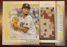 ダルビッシュ有 2023 Topps Definitive Collection Yu Darvish Jumbo Game Used Jersey #36/40 Padres 高級版Box_画像1