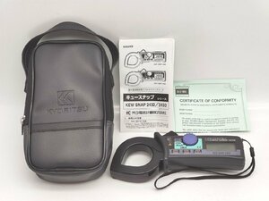 中古 共立電気計器 KEW SNAP 2432 漏れ電流測定用 デジタルクランプメータ