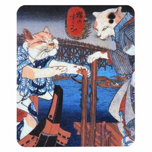 歌川国芳『 猫の涼み 』のマウスパッド（フォトパッド）