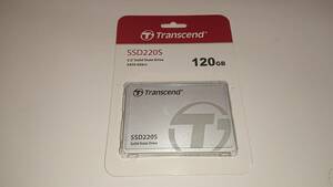 Ｔｒａｎｓｃｅｎｄ製ＳＳＤ２２０Ｓ　１２０ＧＢ　中古