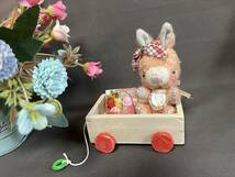 「一年さくら組」森のウサギ・文化人形・ヘロヘロ人形・昭和レトロ・手作り人形・ウサギのぬいぐるみ・テディーベアー・市松人形・お雛様_画像1