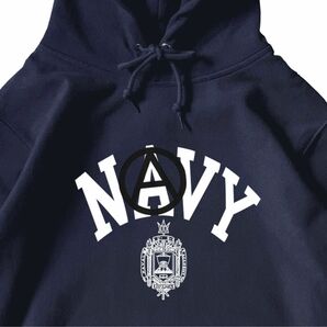 ANARCHY NAVY パーカー　ネイビー