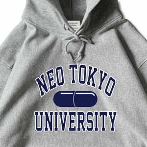 NEO TOKYO UNIVERSITY パーカー グレー