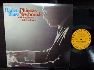 ■激レア■美盤オリジナル■PHINEAS NEWBORN JR.■HARLEM BLUES■