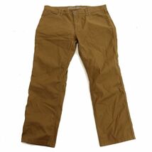 Eddie Bauer エディーバウアー 通年 THERMOLITE ストレッチ★ ストレート パンツ Sz.38　メンズ アウトドア 大きいサイズ　C4B00385_1#R_画像2