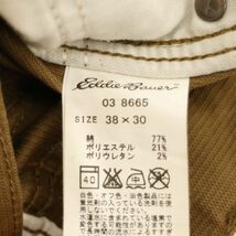 Eddie Bauer エディーバウアー 通年 THERMOLITE ストレッチ★ ストレート パンツ Sz.38　メンズ アウトドア 大きいサイズ　C4B00385_1#R_画像9