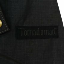 TORNADOMART トルネードマート 通年 ミリタリー フィールド ジャケット ブルゾン Sz.L　メンズ グレー　C4T00558_1#O_画像4