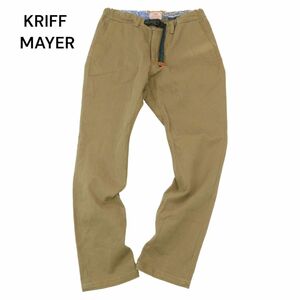 KRIFF MAYER クリフメイヤー 通年 ストレッチ★ クライミング テーパード パンツ Sz.S　メンズ アウトドア　C4B00547_1#R