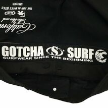 GOTCHA ガッチャ 通年 ロゴ刺★ ストレッチ スキニー ブラック デニム パンツ ジーンズ Sz.S　メンズ 黒 サーフ　C4B00459_1#R_画像10