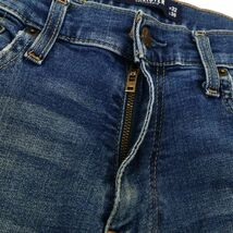 HOLLISTER ホリスター 通年 ストレッチ ダメージ&USED加工★ スーパー スキニー デニム パンツ ジーンズ Sz.32　メンズ　C4B00557_1#R_画像4