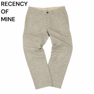 RECENCY OF MINE アバハウス 春夏 【麻 リネン】 テーパード パンツ Sz.50　メンズ 日本製　C4B00767_2#P