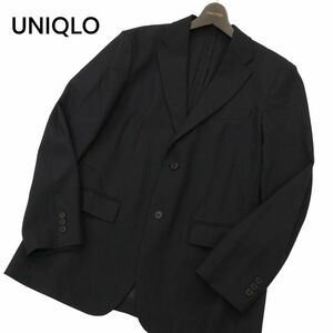 22SS★ UNIQLO ユニクロ 通年 2WAYストレッチ★ テーラード ジャケット Sz.L　メンズ ネイビー　C4T01189_2#O