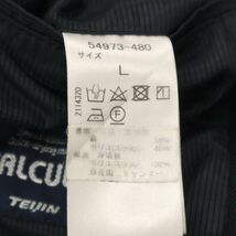 Do CLASSE ドゥクラッセ 通年 CALCULO生地★ アンコン テーラード ジャケット Sz.L　メンズ ネイビー ビジネス ビジカジ　C4T01280_2#O_画像9