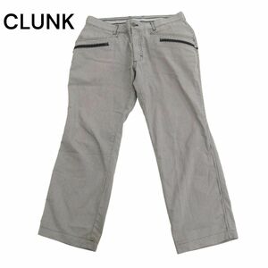 CLUNK クランク 通年 千鳥チェック★ ストレッチ スラックス パンツ Sz.L　メンズ ゴルフ　C4B00841_2#R