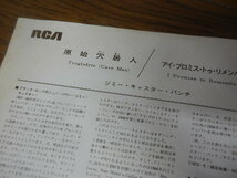 激レア 特別テスト盤 EP レコード 【ジミー・キャスター・バンチ　原始穴居人】 見本盤 プロミス・トゥ・リメンバー 現状 SPLD-3003 _画像6