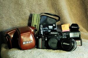 【作例付き】Nikon F3 実用品140万番台 AI nikkor 50mmf1.4s他おまけ多数付き　フルセット　フィルムカメラ　一眼　ニコン　まとめて　