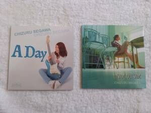 瀬川千鶴 CD 『A Day』『INSIDE、OUTSIDE』2枚セット 