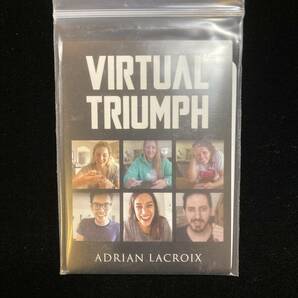 手品　マジック　Virtual Triumph　エードリアン・ラクロイックス（Adrian Lacroix）の最新作「バーチャル・トライアンフ」です！