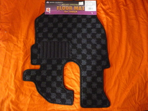 fai booster Giga for floor mat for driver`s seat black 