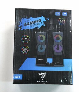 【417-8673k】◎1円スタート◎BENGOO STEREO GAMING SPEAKER