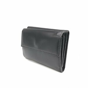 ［124-1073］JIL SANDER/ジル サンダー/三つ折り財布/BABY WALLET/ブラック/J07UI0009　P5073 001