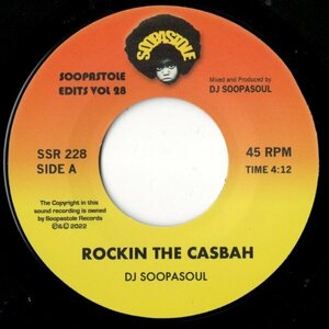 ★新品★Clashの大クラシック「Rock The Casbah」ネタのエディット盤