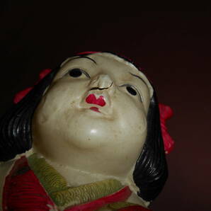 戦前セルロイド人形★子供・女の子・着物姿・メーカー不明★日本製１９2０～30年代の画像9