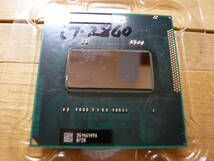 Intel i7-2860／SR02X ヤフオクで数年前に入手しましたが、当方はPCに未装着です。 _画像2