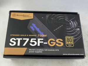 【動作未確認】SilverStone SST-ST75F-GS 750W 80PLUS GOLD認証 ATX電源ユニット フルプラグイン PCパーツ