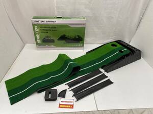 NATIONAL GOLF ナショナルゴルフ PUTTING TRAINER パッティングトレーナー 中古 パター 練習 ゴルフ マット GOLF-GREEN