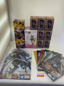 遊戯王 グッズ フィギュア まとめ　Qposket 闇遊戯 武藤遊戯 一番くじ C賞 ブラックマジシャンガール タンブラー 他