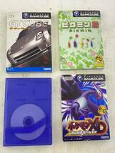 1円～【4点セット】動作品 GAMECUBE ゲームキューブソフト/ポケモンXD/GT CUBE/ピクミン2/ゲームボーイプレイヤー スタートアップディスク_画像1