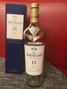 【空瓶】The MACALLAN 15年 ザ マッカラン ダブルカスク 700ml 43% シングルモルト （サントリー正規）