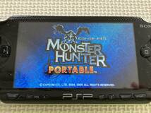 24-PSP-07 プレイステーションポータブル　モンスターハンターポータブル1 2ndG 3rd　動作品　PSP_画像2