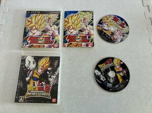 24-PS3-15　プレイステーション3　ドラゴンボール レイジングブラスト, ドラゴンボールZ バーストリミッド　動作品　PS3　プレステ3