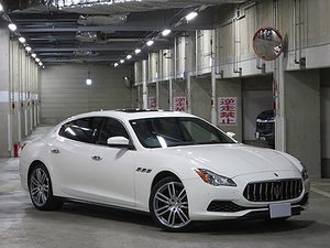 ☆Vehicle inspection令和1996４月　後期モデル　Maserati　Quattroporte　Ｖ６Twinturbo　ビアンコ　ディーラー記録　Must Sellます☆