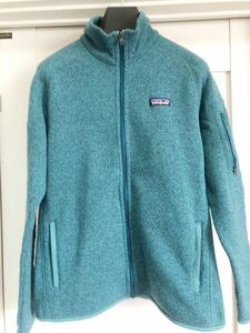 patagonia パタゴニア アウトドア フリースジャケット ベターセーター STY25542SP19 キャンプ 防寒 古着 アウター 緑系若干毛玉　M